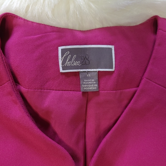 Chelsea28 Fuscia Blazer - Picture 2 of 4